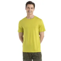 icebreaker sphere ii merino short sleeve t-shirt jaune xl homme