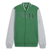 puma squad bomber jacket vert 15-16 years garçon