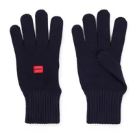 hugo waff 3 gloves bleu  homme