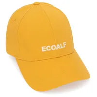 ecoalf embroideredalf cap jaune  homme