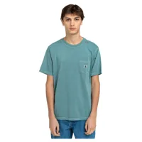 element basic pkt pgmnt short sleeve t-shirt bleu xl homme