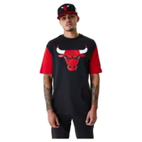new era chicago bulls nba color insert short sleeve t-shirt rouge l homme