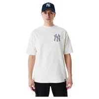new era new york yankees mlb player graphic short sleeve t-shirt blanc xl homme