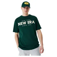 new era wordmark short sleeve t-shirt vert l homme