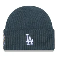 new era los angeles dodgers new traditions beanie gris  homme