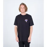 hurley evd surf trip short sleeve t-shirt noir 2xl homme
