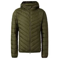 armani jeans down jacket rouge s homme