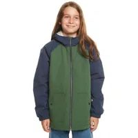 quiksilver isaac jacket vert,bleu 8 years garçon