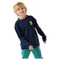 garcia h35601 long sleeve t-shirt bleu 6-7 years garçon