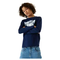 garcia j33600 teen long sleeve t-shirt bleu 10-11 years garçon