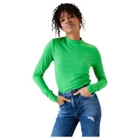 garcia z0002 long sleeve t-shirt vert xl femme
