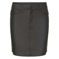 vero moda seven petite short skirt noir s femme