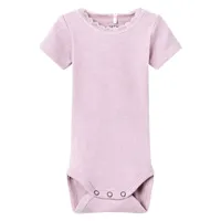 name it kab baby short sleeve body rose 6 months fille