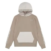 levi´s ® kids logo taping pullover hoodie beige 16 years garçon