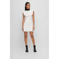 hugo setzukie in 10253357 sleeveless short dress blanc 2xl femme