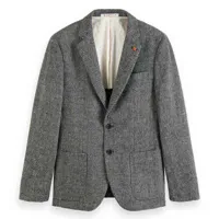 scotch & soda tweed blazer gris 2xl homme