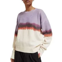 scotch & soda fuzzy sweater multicolore xs femme