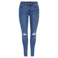 pieces dana dest skinny fit mb402 jeans bleu m / 32 femme