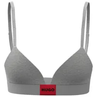 hugo triangle red label bra gris xl femme