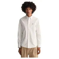 gant 3230115 long sleeve shirt blanc 2xl homme