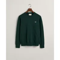 gant 8030561 classic sweater vert s homme
