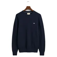gant micro texture sweater bleu 2xl homme