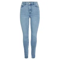 pieces dana skinny fit lb302 high waist jeans bleu l / 30 femme