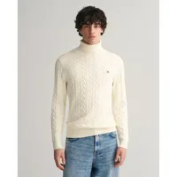 gant cable sweater beige l homme