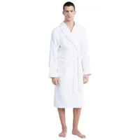 calvin klein 000em1159e bathrobe blanc l-xl homme