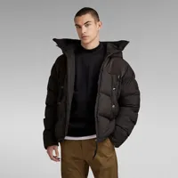 g-star expedition puffer jacket noir xs homme
