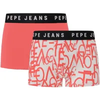 pepe jeans love lr boxer 2 units multicolore xl homme