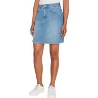 pepe jeans mini high waist skirt bleu xl femme