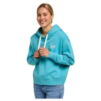 lee essential hoodie bleu xs femme