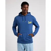 lee wobbly hoodie bleu 2xl homme