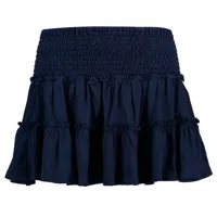 superdry tiered short skirt bleu xs femme