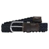 timberland braided leather details 35 mm belt bleu l homme