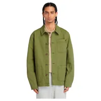 timberland kempshire washed canvas chore jacket vert 2xl homme