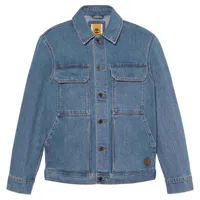 timberland refibra trucker denim jacket bleu 3xl homme