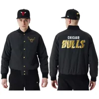 new era nba script bp chicago bulls bomber jacket noir 2xl homme
