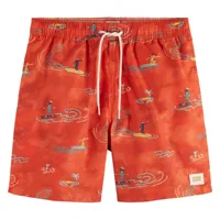 scotch & soda 175368 swimming shorts rouge xl homme