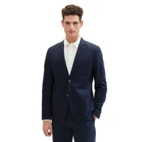 tom tailor cotton linen blazer bleu 50 homme