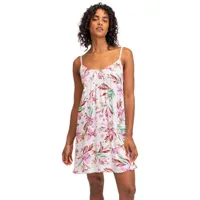 roxy spring adventure pt sleeveless short dress multicolore xs femme