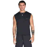 siksilk relaxed logo short sleeve t-shirt noir 2xl homme