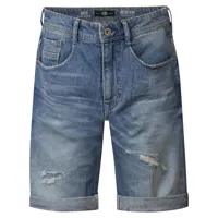 petrol industries boyd ripped repaired relaxed fit denim shorts bleu 2xl homme