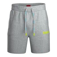 hugo logo sweat shorts gris xl homme