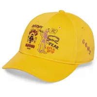 grimey destroy all fear curved cap jaune  homme
