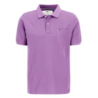 fynch hatton 14131701 short sleeve polo violet 3xl homme
