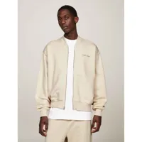 tommy jeans boxy n classics ext bomber jacket beige l homme