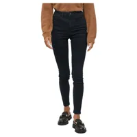 vila skinnie lin207 high waist jeans noir m femme