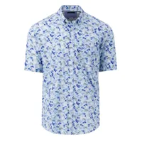 fynch hatton 14045071 short sleeve shirt multicolore xl homme